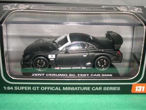 京商　1/64 06491B ZENT CERUMO SC TEST CAR 2006