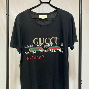 グッチ GUCCI ココキャピタン ダメージ加工 Tシャツ 半袖Tシャツ プリント