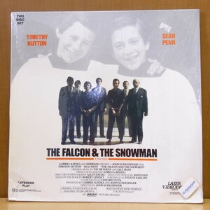  foreign record LD THE FALCON & THE SNOWMAN 2LD movie English version laser disk control N2485