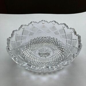 【新品】ガラス鉢　深皿　昭和レトロ　