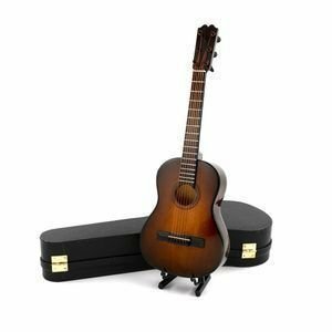 lyw542★新品 アコースティックギター 楽器 インテリア アコギ プレゼント ミニ ab1252 リアル 木製 16㎝ ギター