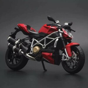 PYD719★ダイキャス ミ バニカーイク 1:12 ドモデゥカティ ル ▲ 金属 プラ インテリア バイク置物 シミュレーション 合金 音 光 