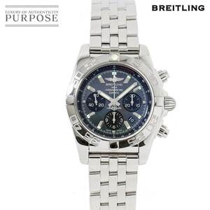  Breitling BREITLING Chronomat 44 AB0111 Japan limitation 400ps.@ chronograph Date reverse side skeleton self-winding watch Chronomat 44 90200979