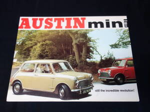 [1967 year ]BMC Austin MINI Mini / AUSTIN mini Mk.Ⅱ exclusive use catalog / English version / THE BRITISH MOTOR CORPORATION LIMITED[ that time thing ]