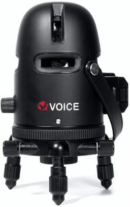 VOICE レーザー墨出し器 5ラインレーザー Model-R5 4方向大矩ライン照射モデル アプリからの遠隔操作 タッチスイッチ