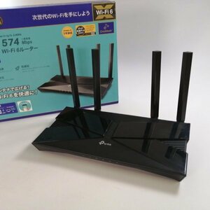 TP-Link WiFi ルーター ブラック WiFi6 PS5 対応 無線LAN 11ax AX1800 1201Mbps (5GHz) Archer AX23【USED品】 02 03145