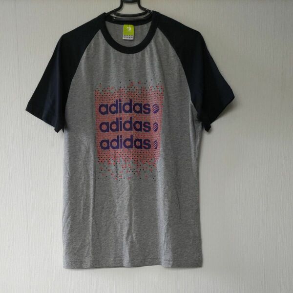 【adidas NEOLABEL☆Tシャツ】Lサイズ☆アディダスネオレーベル☆綿100%//used