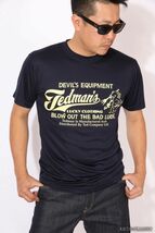 テッドマン TEDMAN ドライTシャツ TDRYT-300 ネイビー【XLサイズ】吸汗速乾 半袖 エフ商会 アメカジ メンズ_画像4