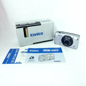 Konica コニカ S mini コニカSミニ フィルムカメラ コンパクトカメラ 通電のみ確認 USED /2308C