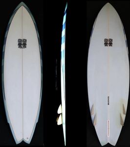 Campbell Bros OCTAFISH Bonzer5 5'10''Shaped by Malcom EPS ボンザー オクタフィッシュ マルコム 本人 シェイプ キャンベルブラザーズ