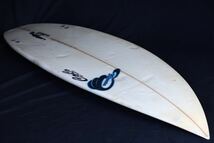 3Dimension Surfboards AK FOR SHIGE 6'1x18 1/2x2 1/4 直接引き取り可 サーフボード PU初心者 ショートボード 中古_画像7