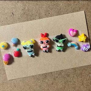 3dネイルパーツ 確認用【絵文字 パワーパフガールズ y2k メガネ サングラス ガールズ 痛ネイル】