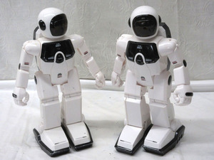 08K056 レトロ 玩具 ロボットおもちゃ SilverLit シルバーリット GX386 MAK-1 2点 ジャンク 現状　売り切り