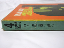 08K503 音楽テープ PLAY BOCH Vol.2/ JACQUES LOUSSIER [プレイ バッハ 2/ ジャック・ルシエ] 未確認 現状 1点限り 売り切り_画像2