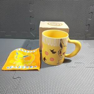 ナルト「九尾の妖狐 マグカップ 1個 ミニタオル 1枚」NARUTO 陶器製 しっぽマグ