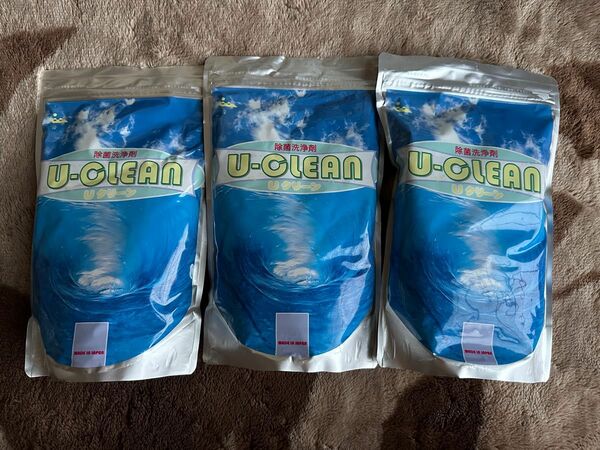 除菌洗浄剤　ユークリーン　U-CLEAN1kg×3個