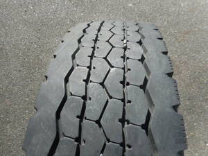 トラック 4t オールシーズン 225/80R17.5 225/80-17.5 123/122L ダンロップ DUNLOP DECTES SP670 2017年製 タイヤ 1本のみ(2)