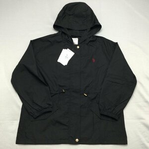 【送料無料】【新品】US.POLO ASSN レディースパーカージャケット　　L　　ブラック★21802