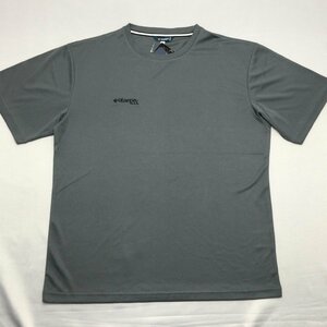 【送料無料】【新品】Kaepa メンズ半袖Tシャツ(吸水速乾 UVカット）　 L 　　チャコールグレー★471235