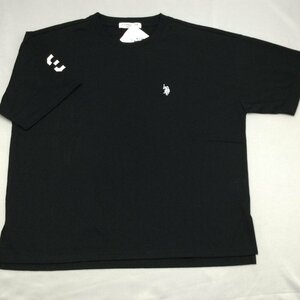 【送料無料】【新品】US.POLO.ASSN レディース半袖Tシャツ　　3L　　ブラック★32218