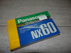Panasonic　パナソニック　カセットテープ　ノーマルポジション　NX　60分　G57/649
