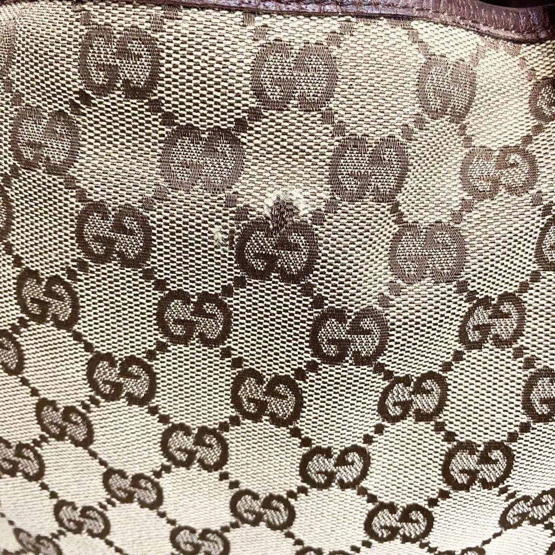 1円【良品】GUCCI グッチ アビーライン トートバッグ ハンドバッグ