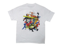 即決☆evisen skateboards エビセン New Temptations Tシャツ 白 サイズ:M.huf ftc palace pass port tbpr_画像4