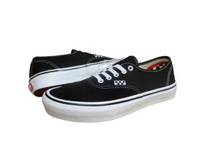 新品☆即決 VANS バンズ SKATE AUTHENTIC スケート オーセンティック 旧 Authentic Pro オーセンティックプロ 黒x白 スエード SIZE:9(27cm)