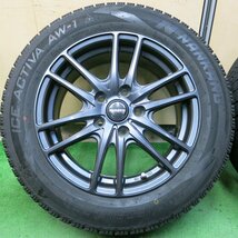 バリ溝！21年！ほぼ10分★スタッドレス 205/60R16 ナンカン ICE ACTIVA AW-1 WAREN ヴァーレン 16インチ PCD114.3/5H★_画像2