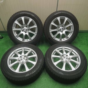 バリ溝！キレイ！9.5分★スタッドレス 225/60R17 ヨコハマ アイスガード iG50 プラス JOKER weds ジョーカー 17インチ PCD114.3/5H★