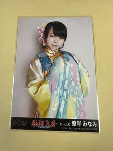 AKB48 生写真 峯岸みなみ フライングゲット 劇場盤 チームK まとめて取引 同梱発送可能