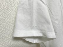 本物アルマーニエクスチェンジARMANI AXコットンサテン切り替え半袖Tシャツメンズサーフアメカジミリタリービジネススーツ白ホワイトM_画像4