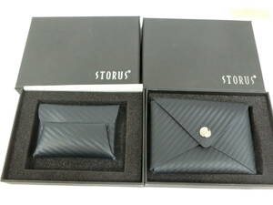 ♪♪ 31241　STORUS ストラス 2個セット　コインケース　カードケース　小銭入れ　財布　小型軽量 　♪♪