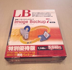 ○未開封LB Image Backup 7 Basic　特別優待版　イメージバックアップ/リストア　ソフトウェア古道具のgplus広島　2308ｋ