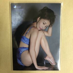熊切あさ美 トレカ アイドル グラビア カード 水着 ビキニ RG57 タレント トレーディングカード