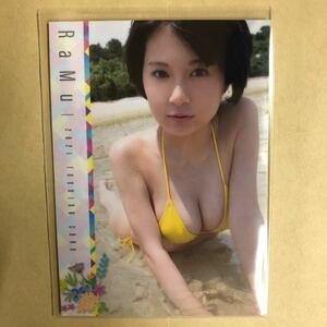 RaMu 2021 トレカ アイドル グラビア カード 水着 ビキニ RG81 タレント トレーディングカード