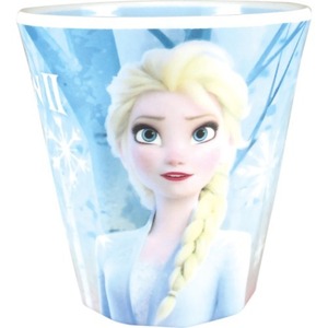 ◆アナと雪の女王 2 Wプリントメラミンカップ エルサ（ディズニー）(A361)