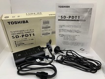 ☆1000円セール ☆　東芝 TOSHIBA SD-PDT1 1SEG　ワンセグチューナー　◆19900_画像1