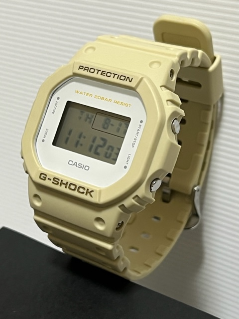 JChere雅虎拍卖代购：CASIO G-SHOCK DW-5600EW-7JF サンドベージュ