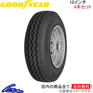 グッドイヤー G28 4本セット サマータイヤ【145R10 6PR】GOOD YEAR 夏タイヤ 1台分