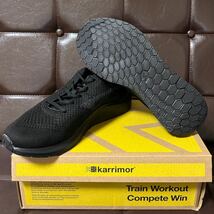 新品！Karrimor RUNカリマー ランEKON SN24ランニングシューズ26cmブラックOrtholiteインソール_画像2