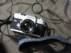 Canon FT QL 　一眼レフ　CANON LENS FL 50mm １:1.8 動作品 