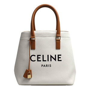 CELINE セリーヌ ホリゾンタル　カバM トートバッグ ナチュラル/タン 19216 2BNZ レディース 中古 美品