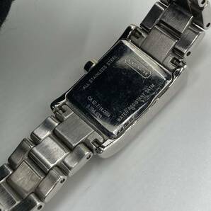R-1 【美品】コーチ COACH 腕時計 カーライル CA62.7.14.0594 クオーツ シルバーの画像7