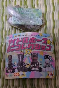 JRA PRC アイドルホースミニコレクション ガチャ 第9回ラジオNIKKEI杯京都2歳ステークス　グリューネグリーン