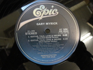 Gary Myrick Guitar, Talk, Love & Drums オリジナル原盤 12 ファンキー New Wave 視聴