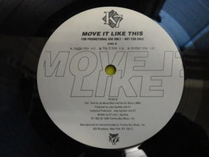 K7 - Move It Like This オリジナル原盤 PROMO 12 超ファンキー HIPHOP Ragga Mix 視聴