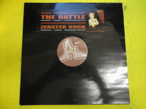 Zeb.Roc.Ski Keep Prepared For The Battle オリジナル原盤 12 激アツファンキー・ブレイクビーツ ロッキーネタ Zebster Rock 収録 視聴