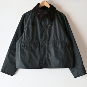 ほぼ未使用 Barbour SPEY スペイ オイルド ジャケット セージ サイズM MWX1212SG51