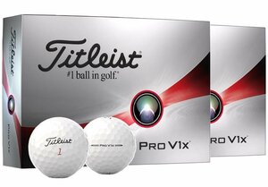 ★新品★タイトリスト★2023 Pro V1Xボール★ホワイト 2ダース★ハイナンバー(5,6,7,8)★日本正規品★